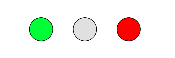 LED pattern: Network strength good, RS485 device not found